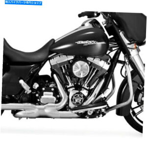 N[p[c oXnCYN[p[fArCwb_[VXe2009-2016n[[c[O Vance & Hines Chrome Power Duals Exhaust Header System 2009-2016 Harley Touring