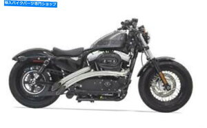 N[p[c obTjˏ̑|Ǝ҂̔rCVXeN1x2FCn[[_rbh\X|[cX^[ Bassani Radial Sweepers Exhaust System Chrome #1X2FC Harley Davidson Sportster