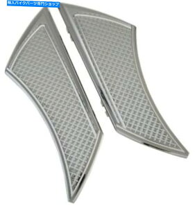 �N���[���p�[�c Eddie Trotta Stealth Driver�̃t���A�{�[�hChrome��TC-563�n�[���[�_�r�b�h�\�� Eddie Trotta Stealth Driver Floorboards Chrome #TC-563 Harley Davidson�y���s�A���i�z