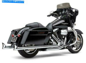 N[p[c ނ̃qg̔rCVXeNRuXs[h??X^[fA6975 Cobra Speedster Duals With Fishtail Tips Exhaust System Chrome #6975