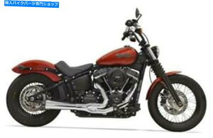 N[p[c obTj[[hRage IIIGL][Xg4 "KzN[n[[\tgFLSL / FXBB / FXFB Bassani Road Rage III Exhaust 4" Megaphone Chrome Harley Softail FLSL/FXBB/FXFB