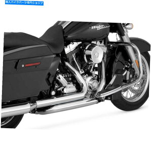 N[p[c oXnCYN[hbT[fArCwb_[VXe2009-2016n[[c[O Vance Hines Chrome Dresser Duals Exhaust Header System 2009-2016 Harley Touring