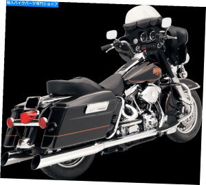 N[p[c obTj[N[XgJbgXbv95-16n[[c[OFlht Flhx̃}t[ Bassani Chrome Slant Cut Slip On Mufflers for 95-16 Harley Touring FLHT FLHX