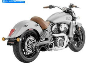 N[p[c t[_\̓^2F1GL][XgVXeN/ubNChXJEg15-17 Freedom Performance Turnout 2:1 Exhaust System Chrome/Black Indian Scout 15-17