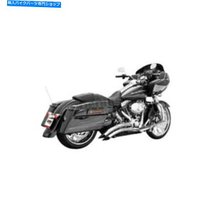 N[p[c Freedom Perf Chrome Sharp Curve RADIUSGL][XgVXe - HD00228iCAւ̑DȂj Freedom Perf Chrome Sharp Curve Radius Exhaust System - HD00228 (no ship to CA)