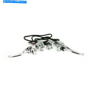 N[p[c nho[pn[[_rbh\c[O08-13WItN Handlebar Fittings Complete Chrome for Harley Davidson Touring 08-13 With Radio