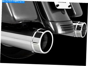 N[p[c VanceHines 16673 Chrome Torquer 450XbvI}t[An[[c[O95-16 Vance & Hines 16673 Chrome Torquer 450 Slip-On Mufflers for Harley Touring 95-16