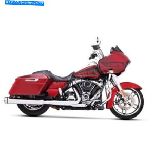 N[p[c Rinehart Chrome 4.5 "MotoPro 45XbvI}t[W / ChromeGhLbv - 500-0110 Rinehart Chrome 4.5" Motopro 45 Slip-On Mufflers w/Chrome End Caps - 500-0110C