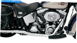 N[p[c BASSANIKRChrome Power Curve True-Dual Crossoverwb_[pCvSFT-211 Bassani Xhaust Chrome Power Curve True-Dual Crossover Header Pipes SFT-211