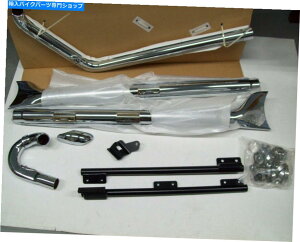 �N���[���p�[�c NOS Python�N���[���t�B�b�V���e�[���f���A��2002-2017 FXS FLSTN 1800-1481 NOS Python Chrome Fish Tail Duals 2002-2017 FXS FLSTN 1800-1481�y���s�A���i�z