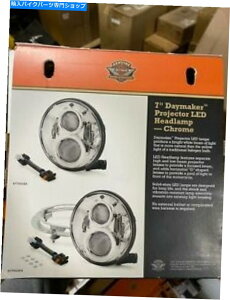 N[p[c Harley-Davidson 7 "fC[J[vWFN^[LEDwbhv - Chrome 67700265 Harley-Davidson 7" Daymaker Projector LED Headlamp - Chrome 67700265