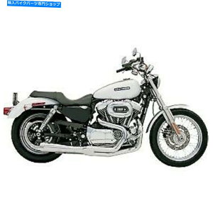 N[p[c Bassani Chrome Short upswept 2F1 Harley Sportster 04-13 XL̂߂̔rCVXe Bassani Chrome Short Upswept 2:1 Exhaust System for Harley Sportster 04-13 XL