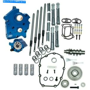 �N���[���p�[�c S��S 475G�M�A�h���C�u�J���`�F�X�g�L�b�g�N���[���v�b�V�����b�h����n�[���[M8�G���W�� S&S 475G Gear Drive Cam Chest Kit Chrome Pushrods Water Cooled Harley M8 Engine