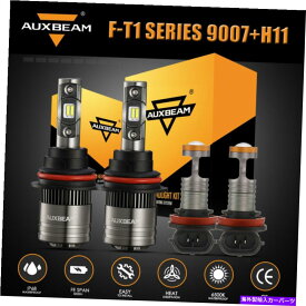 USヘッドライト AUXBeam T1 9007 LED CANBUS HEADLIGHT H11フォグ電球2005-2019 AUXBEAM T1 9007 LED Canbus Headlight H11 Fog Bulbs for Nissan Frontier 2005-2019