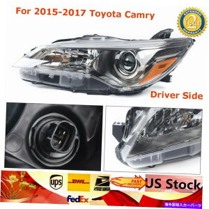USwbhCg 2015-2017g^J[hCo[TChvWFN^[wbhCgwbhv For 2015-2017 Toyota Camry Driver Left Side Projector Headlight Head Lamp