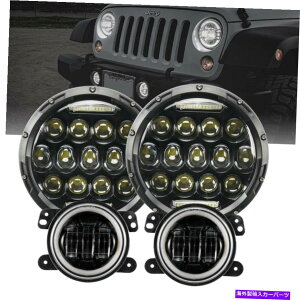 USwbhCg Kenworth T2000phbgyA7EhLEDwbhCgHI / LOr[+tHOvLbg DOT Pair 7 Round LED Headlight Hi/Lo Beam + Fog Lamp Kit For Kenworth T2000