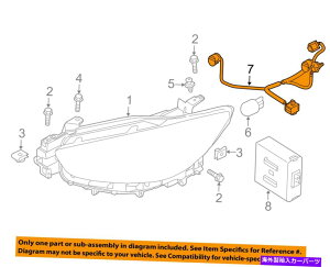 USwbhCg }c_OEM 2016 CX-5wbhCgwbhCgtgvn[lXKA0G510K6 MAZDA OEM 2016 CX-5 Headlight Head Light-Front Lamp-Harness KA0G510K6
