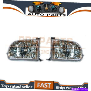 US�w�b�h���C�g TYC��+�E�w�b�h���C�g�w�b�h�����v�A�Z���u���L�b�g�L�b�g2��Tundra 2000-2004_PRP TYC Left+Right Headlight Headlamp Assembly Kit Set of 2 For Tundra 2000-2004_PRP�y���s�A���i�z