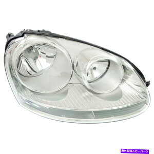 US�w�b�h���C�g 06-10�t�H�[���X���[�Q��Jetta 06-09�E�T�M���q�T�C�hW /�d���̂��߂̃n���Q���w�b�h���C�g Halogen Headlight For 06-10 Volkswagen Jetta 06-09 Rabbit Passenger Side w/ bulb�y���s�A���i�z