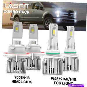 USwbhCg FORD F-250 F-350X[p[f[eB05-2019 LEDwbhCg+tHOCgpLASFIT H13 9145 LASFIT H13 9145 for Ford F-250 F-350 Super Duty 05-2019 LED Headlight+Fog Light