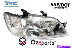 US�w�b�h���C�g �O�H�����T�[CG 2002~2003��RH RHS�E�n���h���C�g�����v�N���� RH RHS Right hand Head Light Lamp Chrome For Mitsubishi Lancer CG 2002~2003�y���s�A���i�z