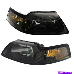 USwbhCg wbhCg2001-2004tH[h}X^OhCoƗqw /d̃Zbg Headlight Set For 2001-2004 Ford Mustang Driver and Passenger Side w/ bulb