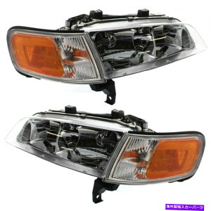 USヘッドライト ヘッドライトセット94 95 96 97ホンダアコード球根2pc Headlight Set For 94 95 96 97 Honda Accord Left and Right With Bulb 2Pc