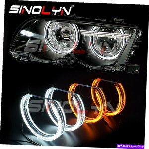 USwbhCg BMW E36 E38 E39 E39 E39 E39 E39 E39 E39 E39 E39 E46 M3 HIDLZmwbhCĝ߂̃NX^LED Angel EyefAJ[ Crystal LED Angel Eye Dual Colors For BMW E36 E38 E39 E46 M3 HID Xenon Headlight
