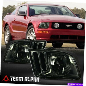 USwbhCg FITS 2005-2009tH[h}X^OS197|j[[N/X[N] L + RwbhCgwbhvv Fits 2005-2009 Ford Mustang S197 Pony [Chrome/Smoke] L+R Headlight Headlamp Lamp