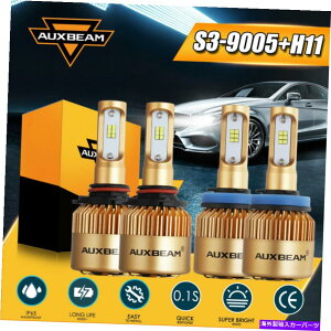 USwbhCg Chevy Silverado 1500 2007-2015pAuxbeam LEDwbhCg[r[9005 H11 AUXBEAM LED Headlight High Low Beam 9005 H11 for Chevy Silverado 1500 2007-2015