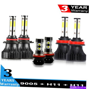 USwbhCg g^4RUNNER 2010-2020 LEDwbhCgdLbgnC/[r[+tHOCg For Toyota 4Runner 2010-2020 LED Headlight Bulbs Kit High/low Beam + Fog Light