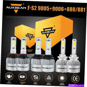USwbhCg Chevy Tahoe 2001-2006̂߂6x Auxbeam 9005 9006 LEDwbhCg+ 880tHOd 6x AUXBEAM 9005 9006 LED Headlight+880 Fog Light Bulbs For Chevy Tahoe 2001-2006