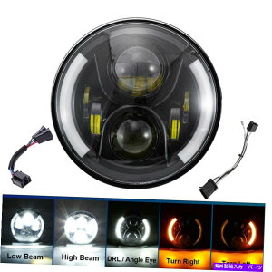 USwbhCg 7 "n[[Xg[gOCh̃^[VOiLEDvWFN^[wbhCg 7" LED Projector Headlight W/ Turn Signals For Harley Street Glide Special FLHX