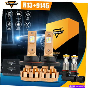 USwbhCg Dodge Durango 2007-2009 AuxBeam Canbus LEDwbhCgHI / LO +tHOd For Dodge Durango 2007-2009 AUXBEAM Canbus LED Headlight Hi/Lo + Fog Light Bulbs