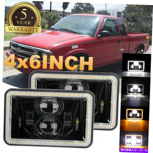 USwbhCg Chevrolet S10 1995 1996 1996 1996 1996 1996 1996 1996 LEDwbhCgvWFN^[r[ For Chevrolet S10 1995 1996 1997 Pair 4x6 LED Headlights Projector Beam with DRL