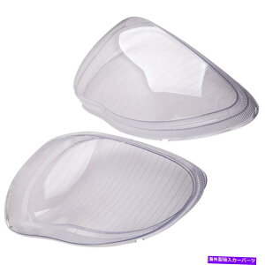 USwbhCg xcuh̐VyÂ߂2̓̓̏Ɩ̃wbhvY̒uJo[ 2 Pieces Head Light Headlamp Lens Replacement Cover For Benz Brand New Pair