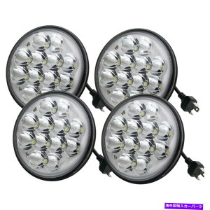 USwbhCg 4s[XvWFN^[5.75C`LEDwbhCg5 3/4V[r[HI LOr[p[Eh 4pcs Projector 5.75inch led headlight 5 3/4 Sealed Beam Hi Lo Beam Power Round