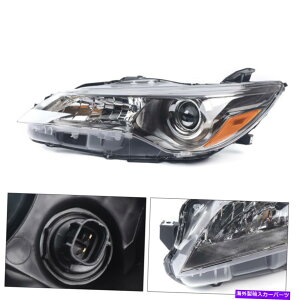 USwbhCg g^J2015-2017^]̃wbhCgOnQNA For Toyota Camry 2015-2017 Driver Side Headlight Left Headlamp Halogen Clear Len