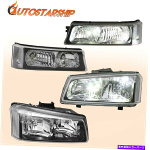 USwbhCg 2003-2006̂߂̏q+^]ґyAwbhCgAZuChevy Silverado Passenger + Driver Side Pair Headlights Assembly for 2003-2006 Chevy Silverado