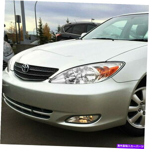 USwbhCg 2002N2004Ng^JN[nEWOwbhCgIW For 2002-2004 Toyota Camry Chrome Housing Headlights Amber