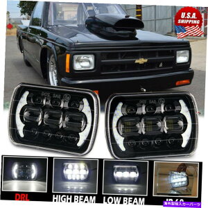 USwbhCg 2s[X82-94V{[S10 C6500 Blazer GMC S15 7x6 5×7V[r[LEDwbhCg 2pcs For 82-94 Chevy S10 C6500 Blazer GMC S15 7X6 5x7 Sealed Beam LED Headlights