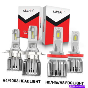 USwbhCg 4pcs LEDwbhCgtHOCgzCgAg^ch2014-2020 Tacoma 2012-2015 4PCS LED Headlights Fog Light White for Toyota Tundra 2014-2020 Tacoma 2012-2015