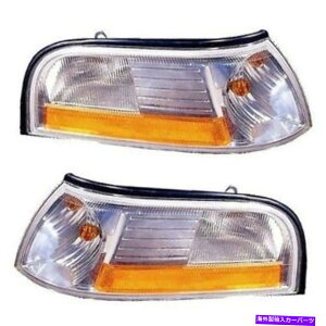 US�w�b�h���C�g 2003 Grand Marquis�������E��Sidemarkers 2pc�L�b�g�̐^�V���� 2003 GRAND MARQUIS BOTH LEFT & RIGHT SIDEMARKERS 2PC KIT BRAND NEW�y���s�A���i�z