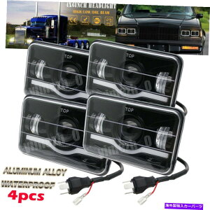 USwbhCg Chevrolet Camarô߂4pcs 4x6 "LEDwbhCgHI / LOV[r[dwbhv 4PCS 4x6" LED Headlights Hi/Lo Sealed Beam Bulb Headlamps For Chevrolet Camaro