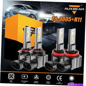 USwbhCg Auxbeam Z9R{LbgLEDwbhCgd9005 H11pChevy Silverado 1500 07-15 AUXBEAM Z9 Combo Kit LED Headlight Bulb 9005 H11 for Chevy Silverado 1500 07-15