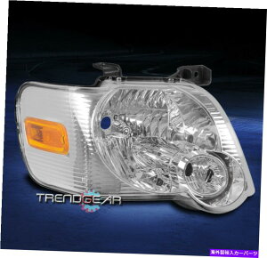 USwbhCg 2006-2010tH[hGNXv[̎ւwbhCgwbhvvN[q FOR 2006-2010 FORD EXPLORER REPLACEMENT HEADLIGHT HEADLAMP LAMP CHROME PASSENGER