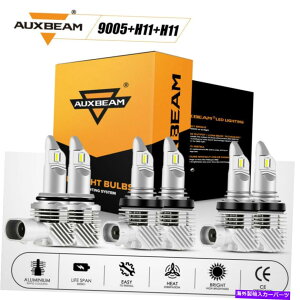 USwbhCg Auxbeam LED̃wbhCgdtHOCg2007-2014 9005 H11t@X AUXBEAM LED Headlight Bulb Fog Light for Toyota Camry 2007-2014 9005 H11 Fanless