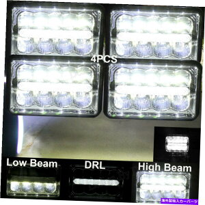 USwbhCg H4651 H4652 4652̂߂4×100W 4 "x 6" x 6 "C`LEDCree̖r[vWFN^[̃wbhCg 4×100W 4"x6" inch Led Cree Sealed Beam Projector Headlight for H4651 H4652 4652