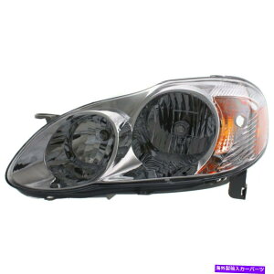USwbhCg Toyota Corolla2502139 8115002200̂߂̃wbhCgvTChhCo[LH Headlight Lamp Left Hand Side Driver LH for Toyota Corolla TO2502139 8115002200