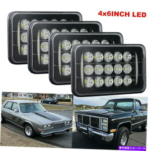US�w�b�h���C�g Chevrolet Camaro�̂��߂�4�{��LED�w�b�h���C�g4x6 HI / LO�V�[���r�[���w�b�h�����vW / DRL 4x LED Headlights 4x6 Hi/Lo Sealed Beam Headlamps w/DRL For Chevrolet Camaro�y���s�A���i�z